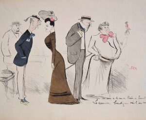 Sem (Album 10 Plate 22) Paris, October 1900