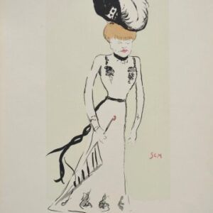 Sem (Paris - Album 10 Plate 18) Paris, October 1900