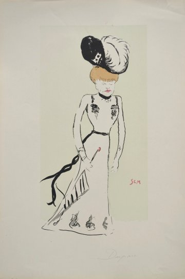 Sem (Paris - Album 10 Plate 18) Paris, October 1900