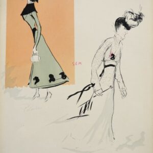 Sem (Paris - Album 10 Plate 6) Paris, October 1900