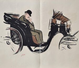 Sem (Album 10 Plate 21) Paris, October 1900