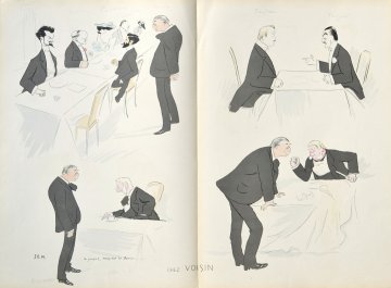 Sem (Chez Voisin) Paris June 1902