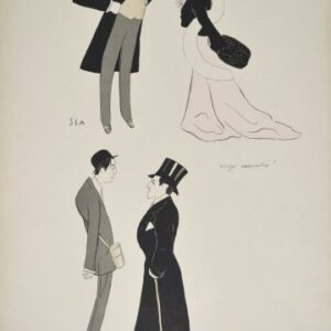 Sem (Paris Album 12 Plate 10) Paris, June 1902