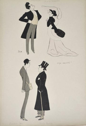 Sem (Paris Album 12 Plate 10) Paris, June 1902