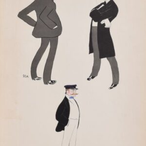 Sem (Paris - Album 12 Plate 18) Paris June 1902