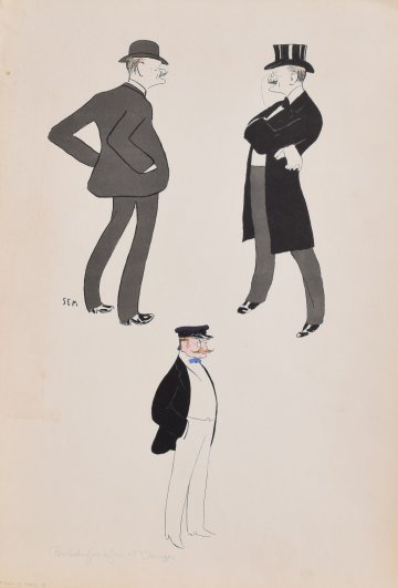 Sem (Paris - Album 12 Plate 18) Paris June 1902