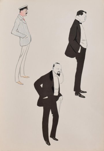 Sem (Monte Carlo - Album 16 Plate 4) Paris 1909