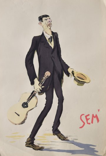 Sem (Album 7 Plate 9) Paris, June 1898