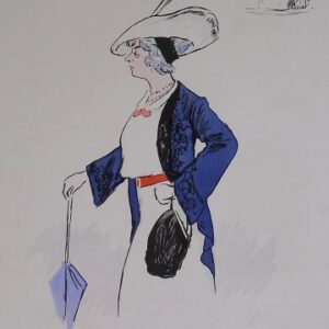 Sem (La Reine) Paris 1913