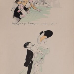 Sem (Gambling Table Monaco) Paris, 1905