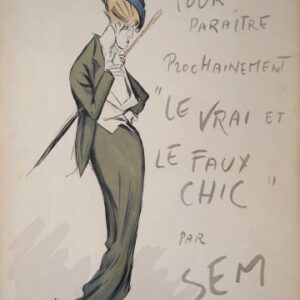 Sem (Title Page Vrai et Faux Chic) Album 19. Paris 1915