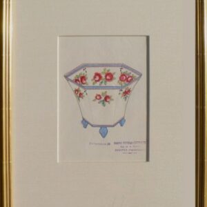 Gabriel Fourmaintraux. Footed Bowl. Sevres, ca. 1900