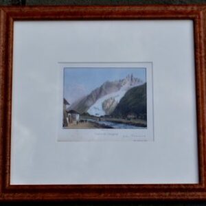 (Aveyron, Chamonix) "Source de l'Aveyron." Souvenirs de Mt Blanc. Paris Wild, 1855-77