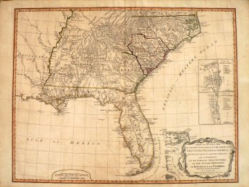 Laurie and Whittle. (Southestern United States) London: Laurie and Whittle, 1794