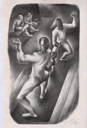 Benton Murdock Spruance (“Fencers”) Philadelphia 1937