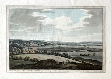 (View from Upnor) Boydell, John and Josiah, History of the River Thames, London 1794-96