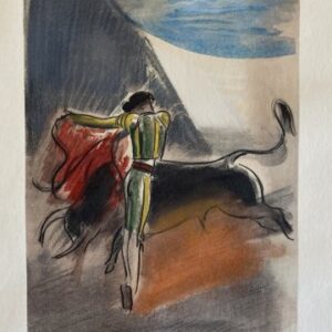 (Bullfighting) Milivoj Uzelac. Paris 1932