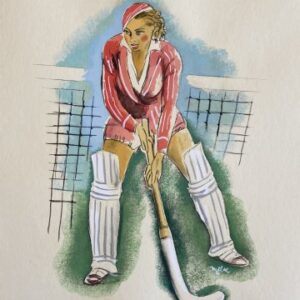 (Field Hockey) Milivoj Uzelac. Paris 1932