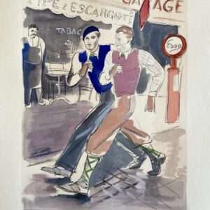 (Speed walking) Milivoj Uzelac. Paris 1932