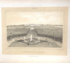 (Versailles) Nouvelles Vues de Paris. Paris: Gihaut Freres, 1870