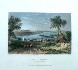 (Lake Winnipesaukee) American Scenery... London: George Virtue, 1828