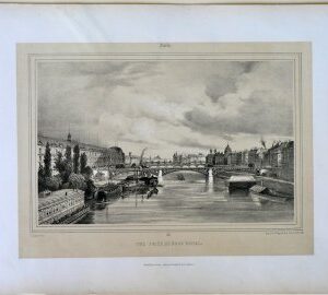 (Paris, View of the Seine) Nouvelles Vues de Paris. Paris: Gihaut Freres, ca. 1870. ON HOLD