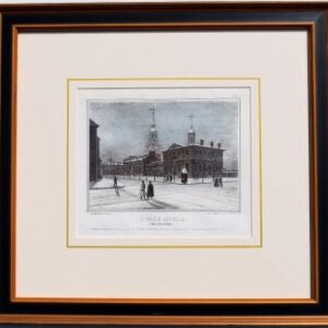 Wild, John Caspar (State House) Philadelphia: Wild & Chevalier, [1836] -1838. Archivally framed