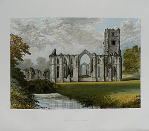 (Fountains Abbey) ...Abbeys of Britain. London: William MacKenzie, 1882