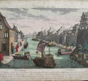 (China) Nanhun. Engraved by Habermann. Published in France and Germany circa 1750