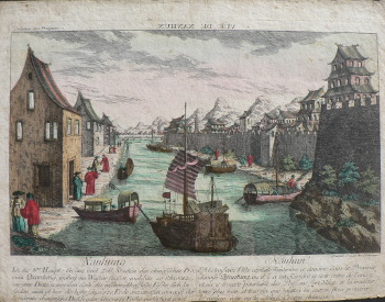 (China) Nanhun. Engraved by Habermann. Published in France and Germany circa 1750