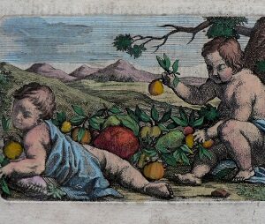(Children Gathering Fruit) German, 17th or 18th century