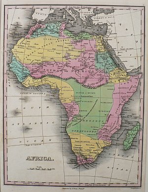(Africa) Finley, Anthony. New General Atlas... Philadelphia, 1824