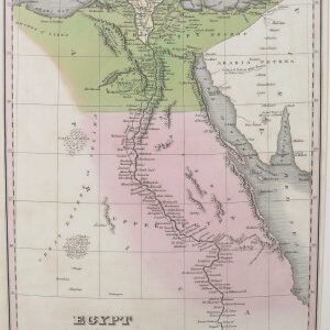 (Egypt) Finley, Anthony. New General Atlas... Philadelphia, 1824