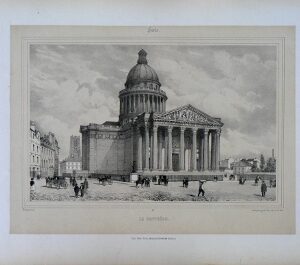 (Paris) Le Pantheon. Nouvelles Vues de Paris. Paris: Gihaut Freres, ca. 1870