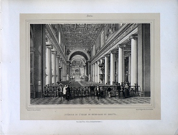 (Paris Church interior) Nouvelles Vues de Paris. Paris: Gihaut Freres, ca. 1870