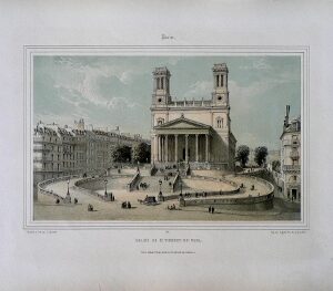 (Paris) St. Vincent de Paul. Nouvelles Vues de Paris. Paris: Gihaut Freres, ca. 1870