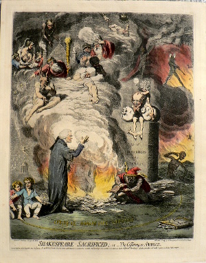 James Gillray. (Avarice) London: H. Humphrey. London, (1789) 1831.