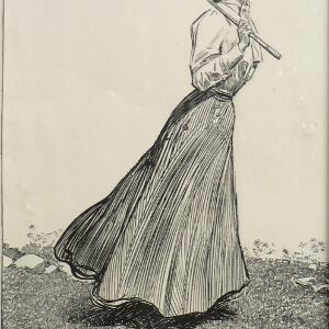 after Charles Dana Gibson. "School Day" New York: Scribner's Sons, 1902