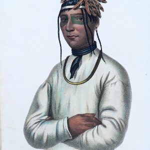 (Ojibway) Caatousee. History of the Indian Tribes... Philadelphia: J.T. Bowen, 1842-44