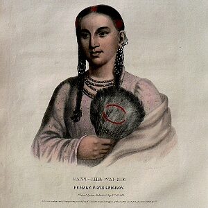 Flying Pigeon, (Iowa) History of the Indian Tribes... Philadelphia, 1836-44