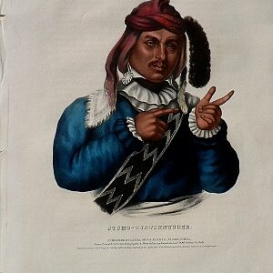 Itcho Tustennuggee (Seminole) History of the Indian Tribes... Philadelphia, 1836-44