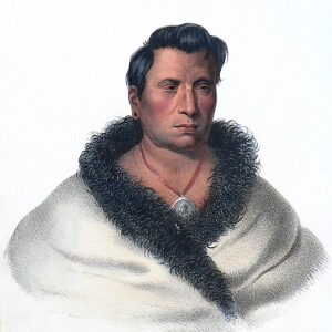 (Omaka) Ongpatonga. History of the Indian Tribes... Philadelphia: J.T. Bowen, 1842-22