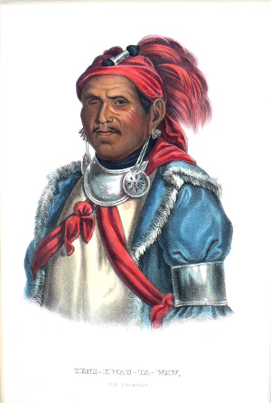 (Shawnee) Tenskwatawa. Hisrtory of the Indian Tribes... Philadelphia: J.T. Bowen,1842-44