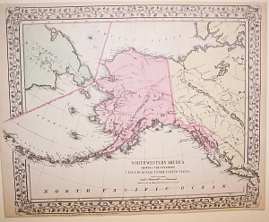 Mitchell, S.A. Northwestern America... Mitchell's Universal Atlas, Washington:1881,
