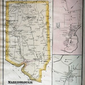 Marlborough. Historical Atlas... Philadelphia: Scott, 1877