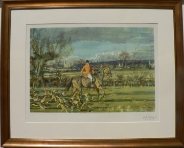 Munnings, Alfred. The Essex Hunt. London: Frost and Reed, 1929