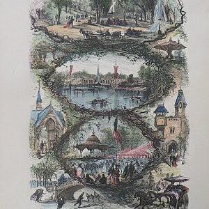 (New York) Central Park. Picturesque America. New York: Appleton & Co., 1872-74