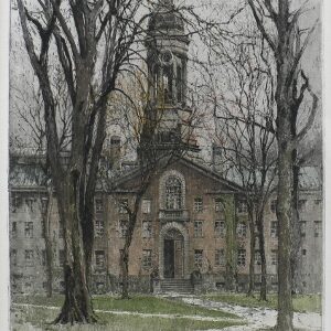 (Princeton University) Kasimir, Luigi. Nassau Hall, circa, 1940.