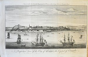 ...Quebec... Universal Magazine, 1759.