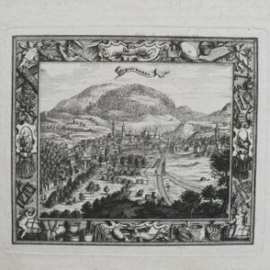 (Roveredo) Early 18th century German engraving